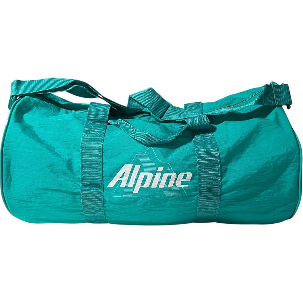Alpine Teal Duffel Bag Gym Travel Sports Bag Adjustable Strap